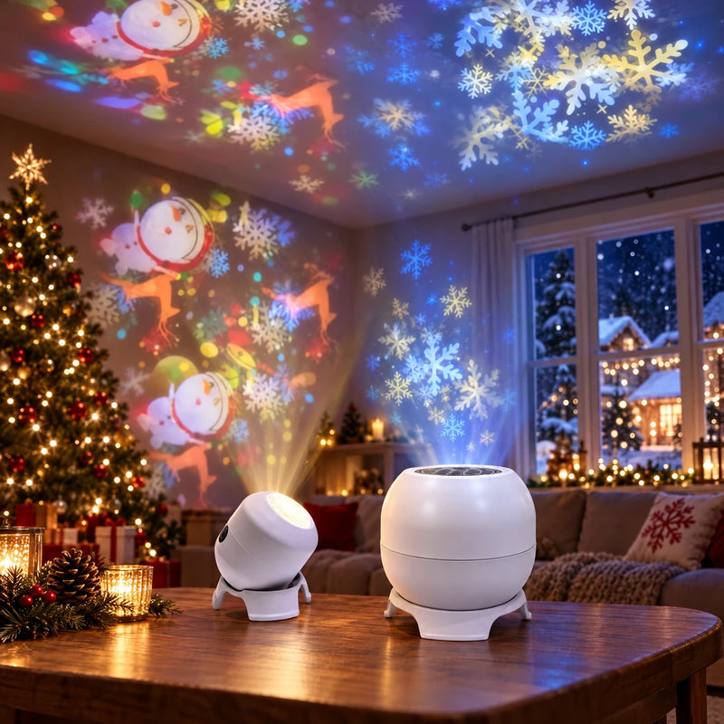 Merry Sky Christmas Projector