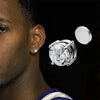 Magnetic Zircon Ear Studs