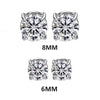 Magnetic Zircon Ear Studs