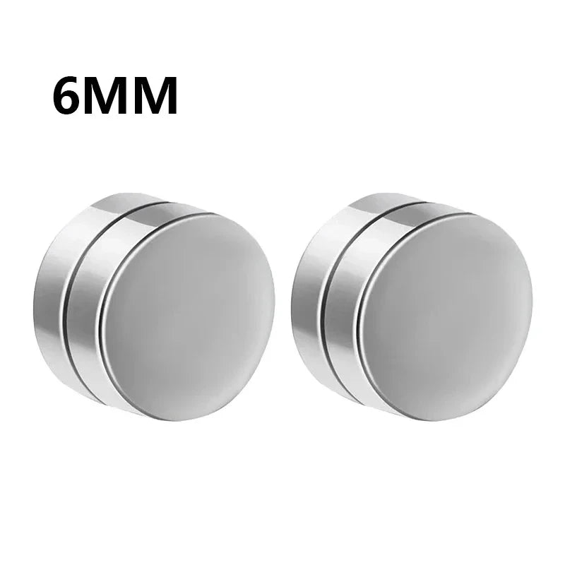 Magnetic Zircon Ear Studs