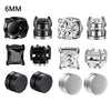 Magnetic Zircon Ear Studs