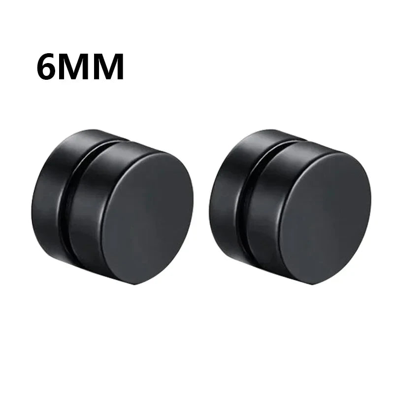 Magnetic Zircon Ear Studs