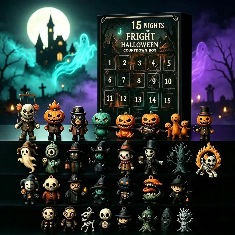Halloween Advent Calendar Countdown Box