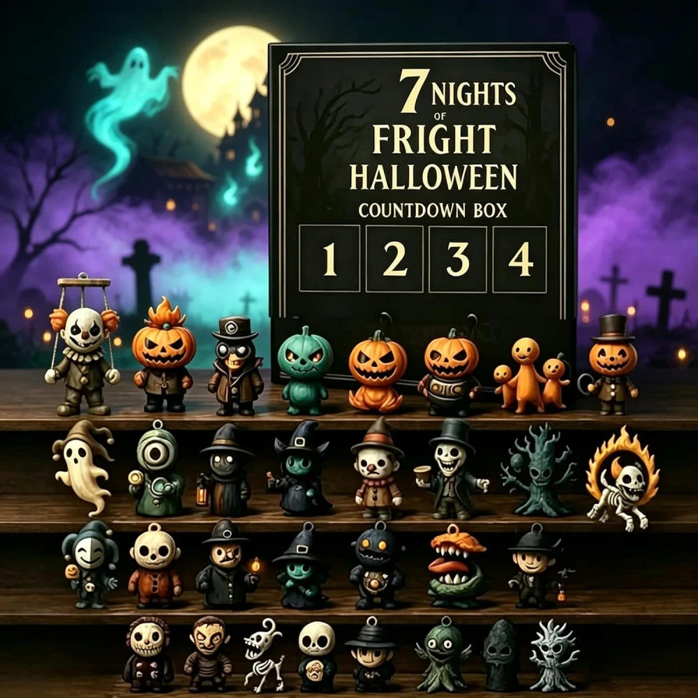 Halloween Advent Calendar Countdown Box