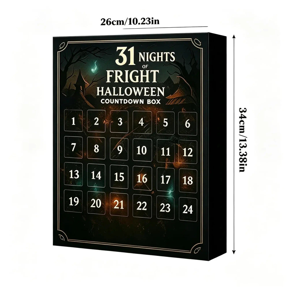 Halloween Advent Calendar Countdown Box