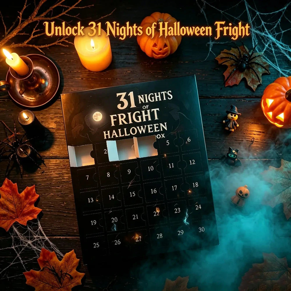 Halloween Advent Calendar Countdown Box