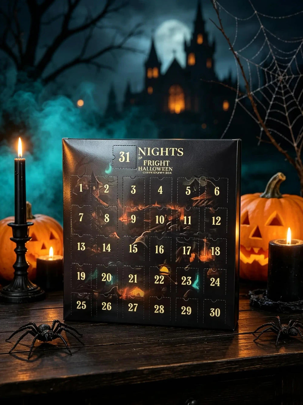 Halloween Advent Calendar Countdown Box