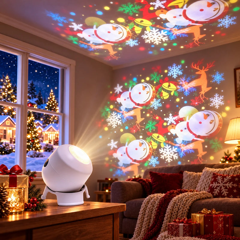 Merry Sky Christmas Projector